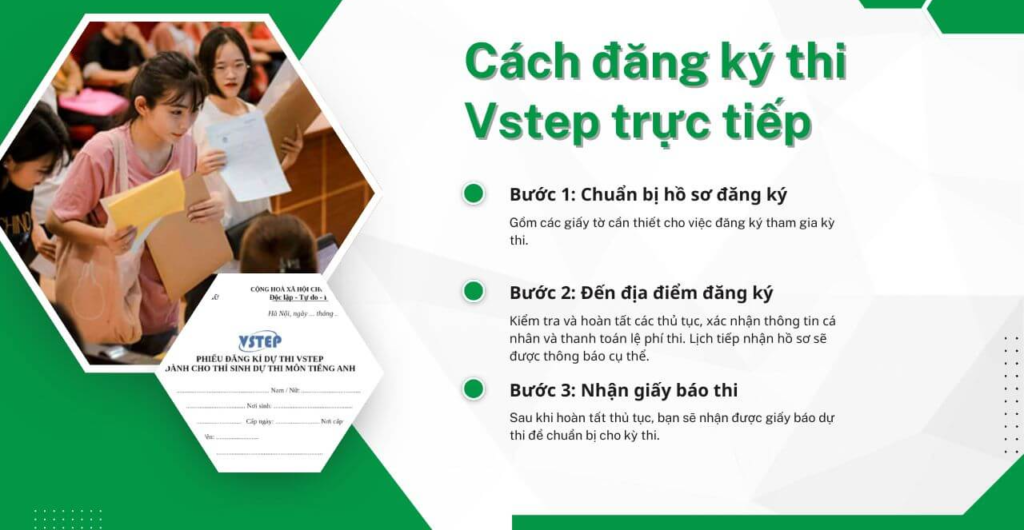 Cách đăng ký thi VSTEP trực tiếp 